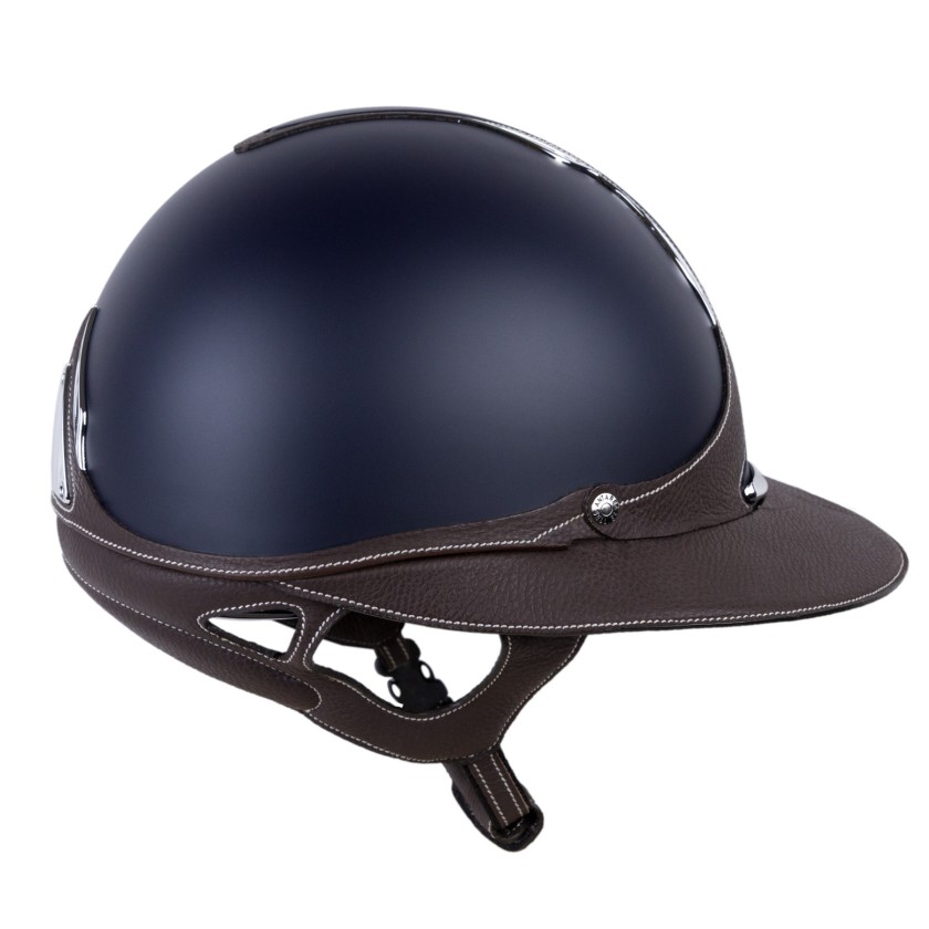 Casque Galaxy Eclipse bleu marron