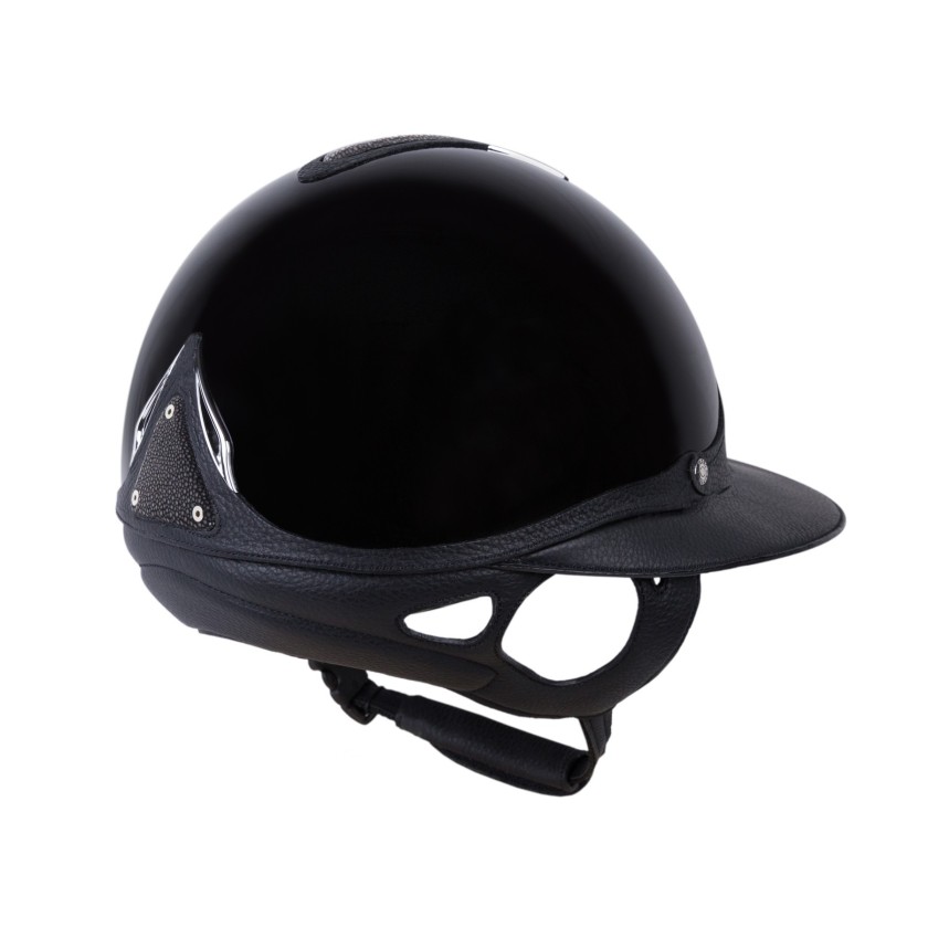 Shagreen Premium Glossy Swarovski Eclipse helmet