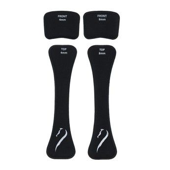 Helmets liners - set A top and front