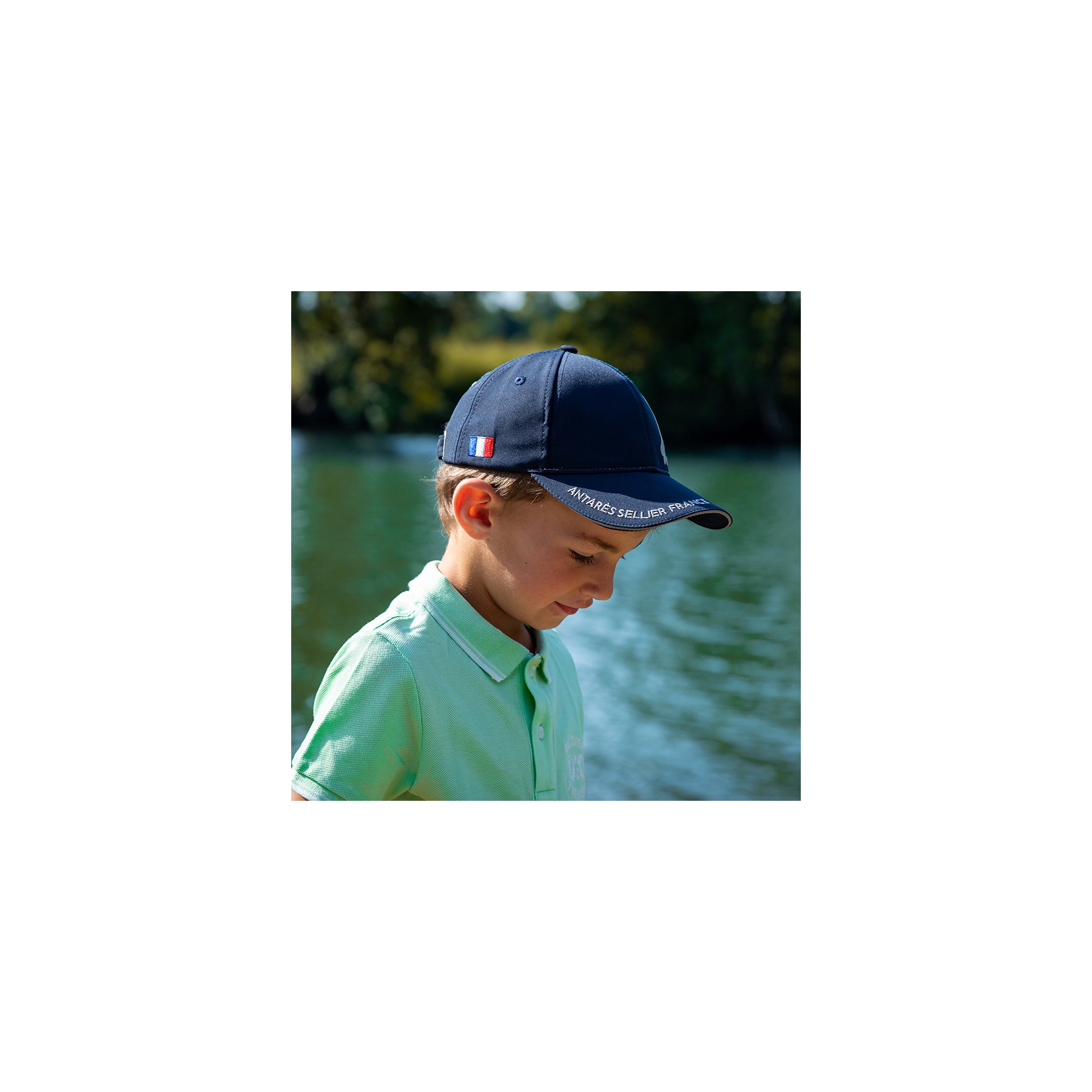 Children's embroidered baseball cap | Antarès Sellier