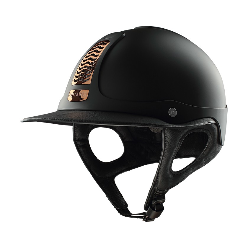 Copper Galaxy Precision Eclipse riding helmet