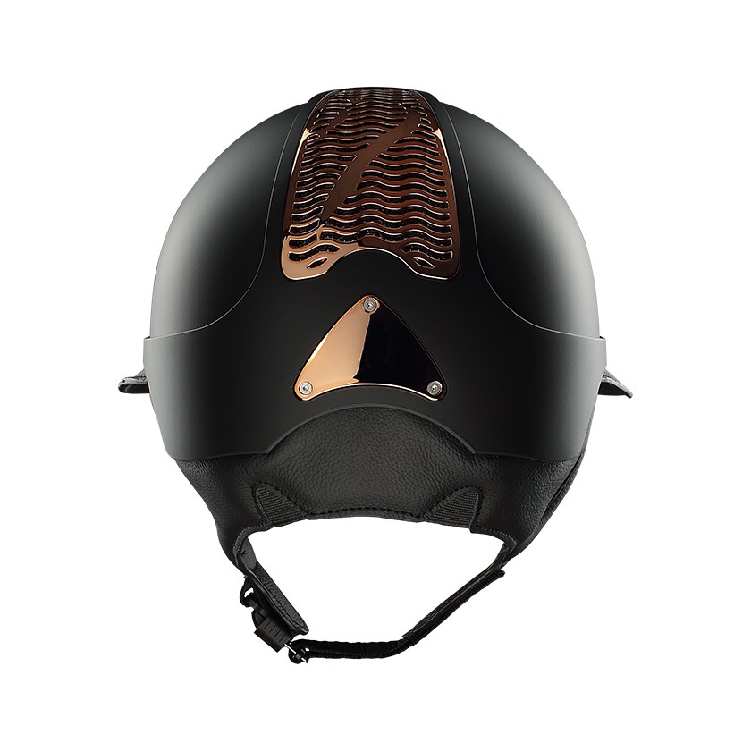 Copper Galaxy Precision Eclipse riding helmet