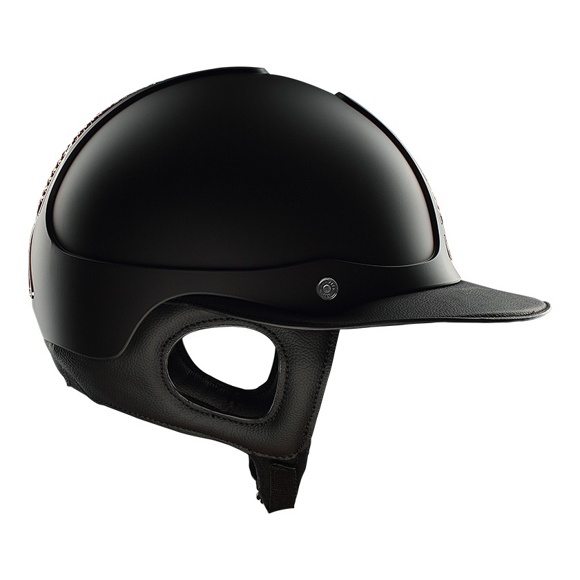 Copper Galaxy Precision Eclipse riding helmet