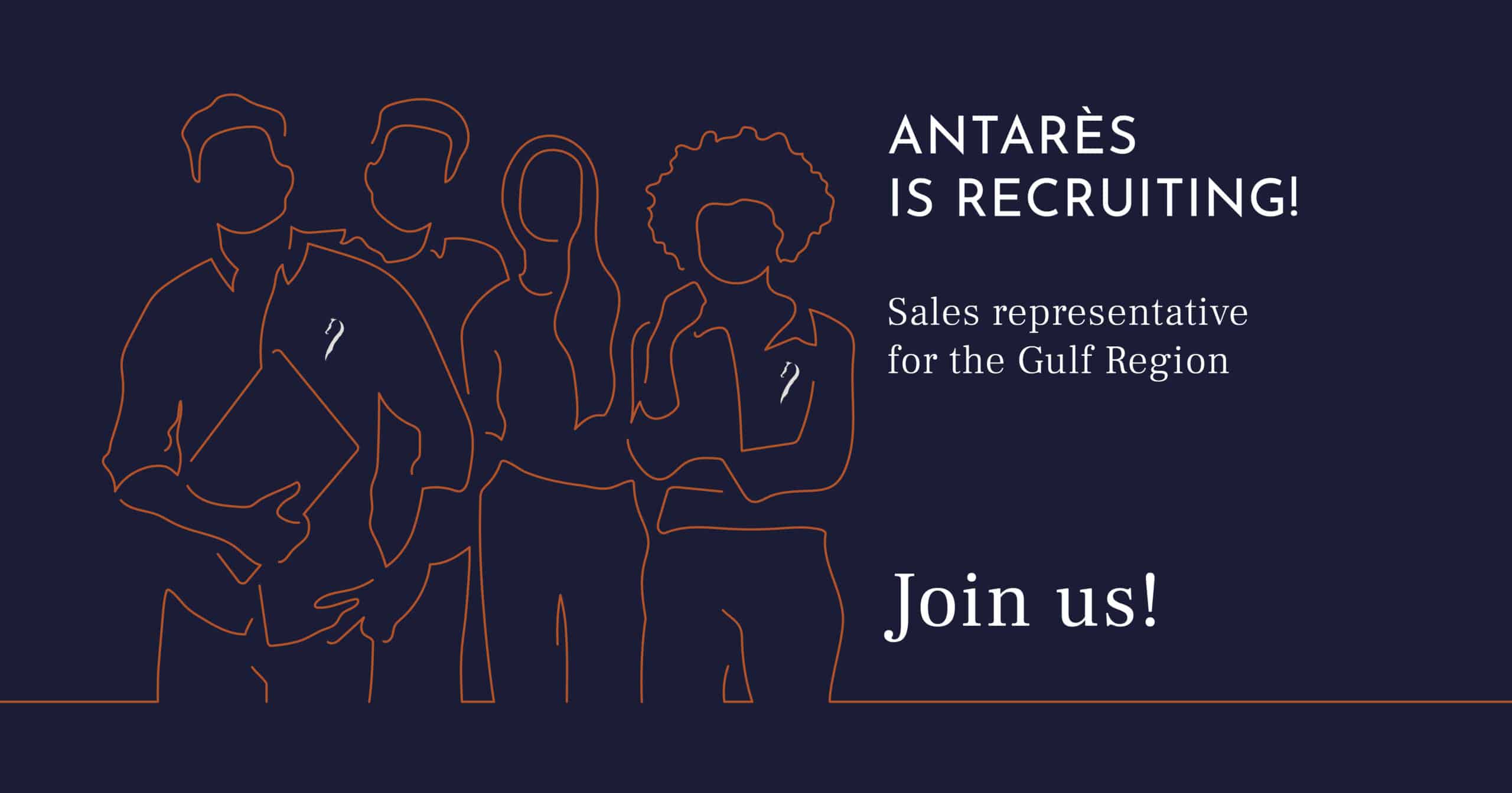 Recruitment of a sales representative for the Gulf Region