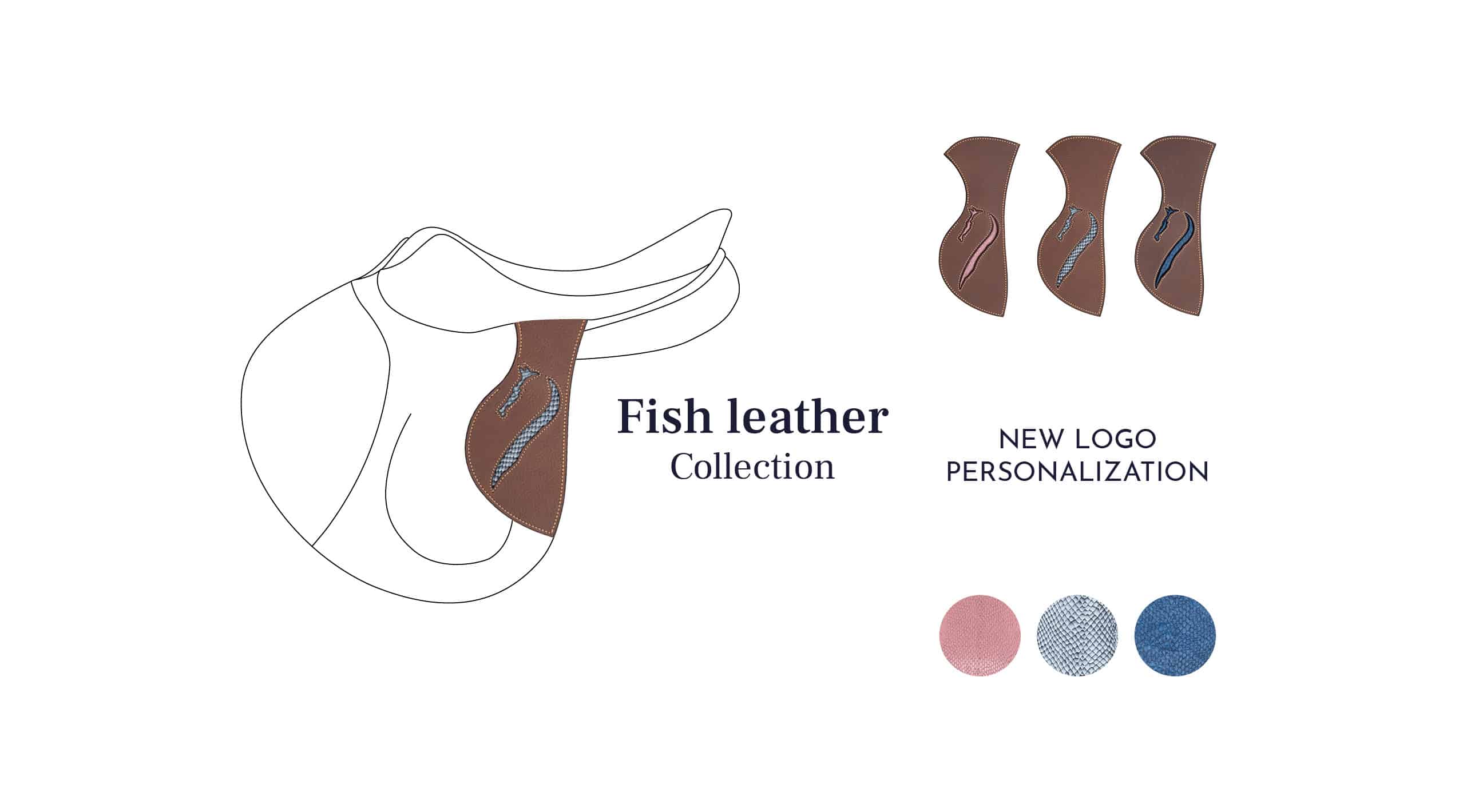personalise leather saddle