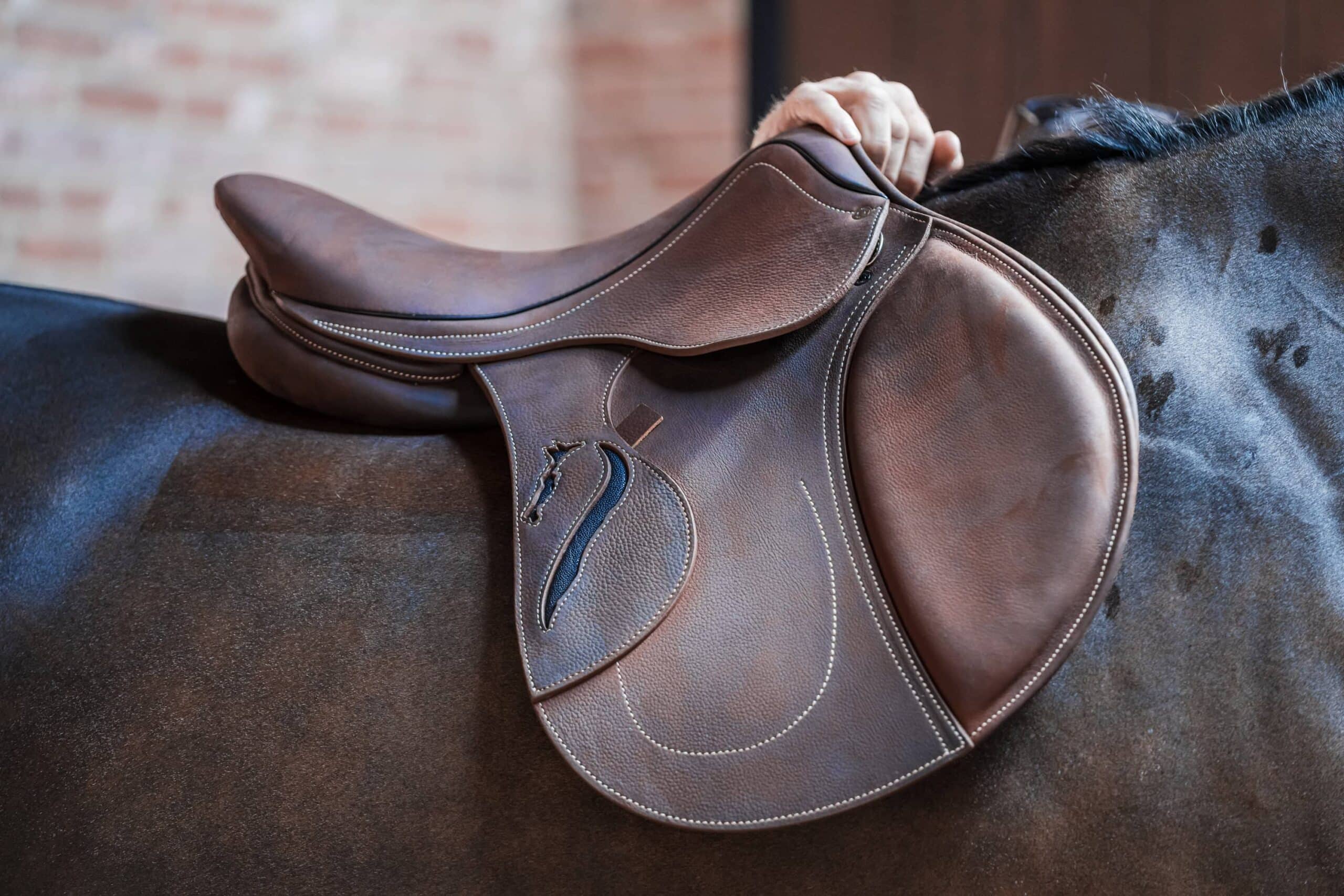 Maison Antarès Sellier - custom-made leather saddle for the horse and rider in the practice of horse riding