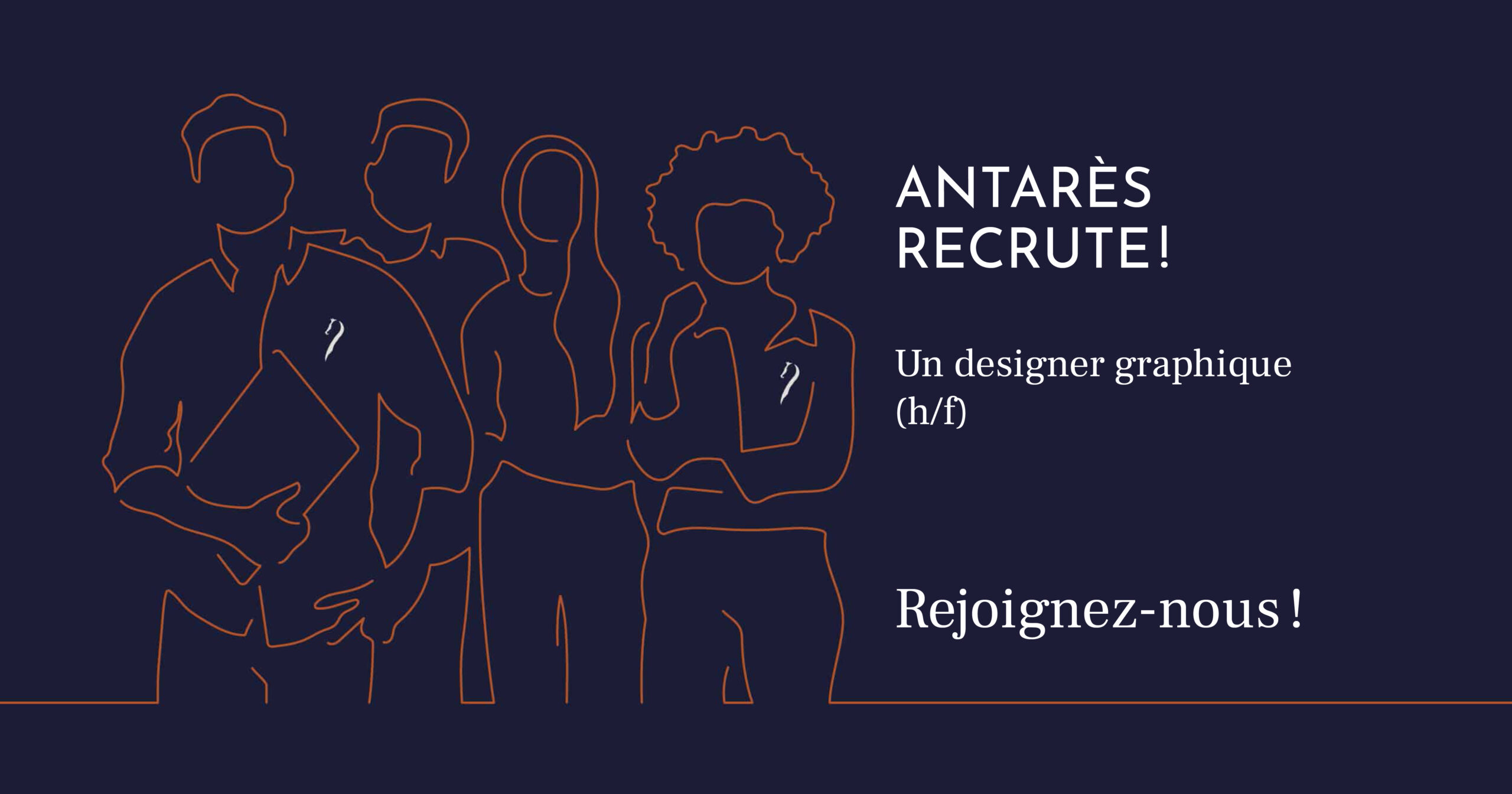 Antarès ouvre son recrutement et recherche un designer graphique